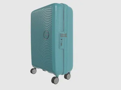 American Tourister Suitcase 3D model