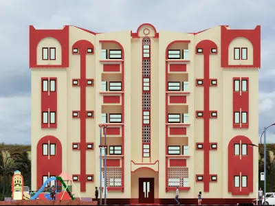 AADL city-building  3D model