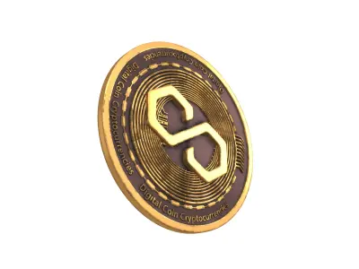 Polygon Coin v3 002 3D model