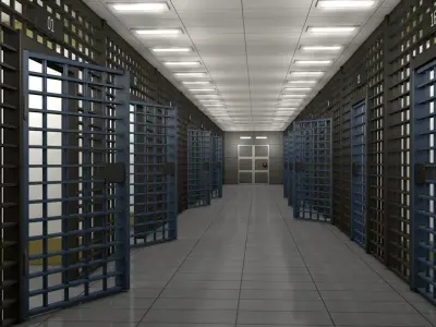 Cell Prison 3D model