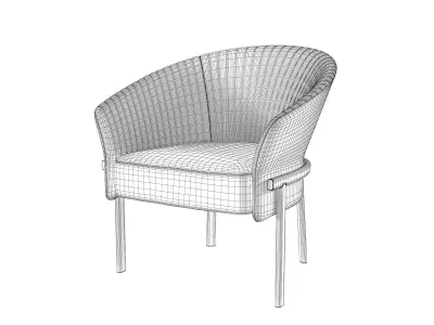 Valmy Armchair 3D model