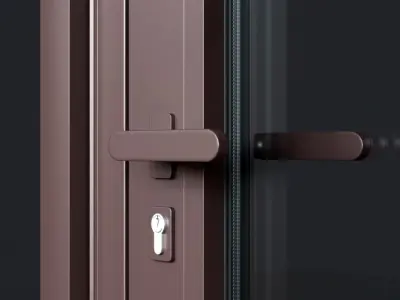 Curtain Wall Facade System 3D model