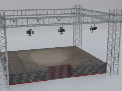 3d model of the scene 3D model