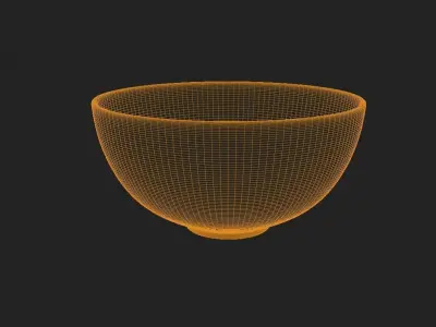 Vietnam Tableware Set 3D model