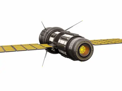 Sci Fi Satellite 03 3D model