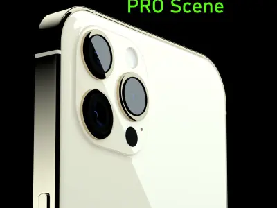 Apple iPhone 13 Pro Max Series Pro Scenes Collection 3D Model Pack