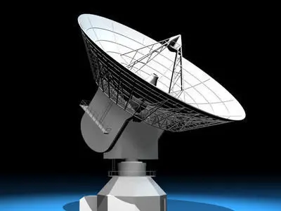 Antenna satellite 3D model