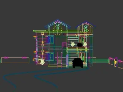 HOME 3 house 3D model