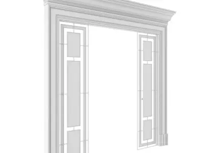 Door portal 3D model