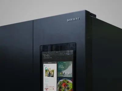Samsung 4-Door Flex Refrigerator  3D model
