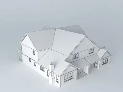 wide duplex Free 3D model
