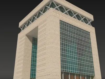 Dubai International Financial Centre 3D model