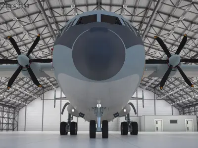  Medium Military Transport Aircraft Shaanxi Y 9 