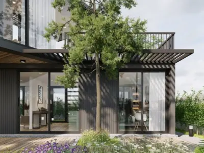 Exterior House Scene 3D model get
