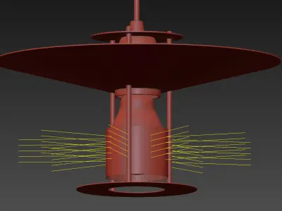 LYNG pendant by Okholm Lighting 3D model