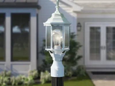 Bayou Light Lantern Head - 2 Option 3D model