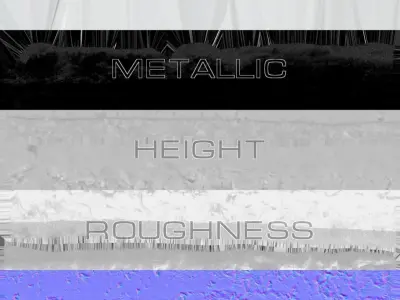 Snow 15 dirty PBR Low-poly 3D model