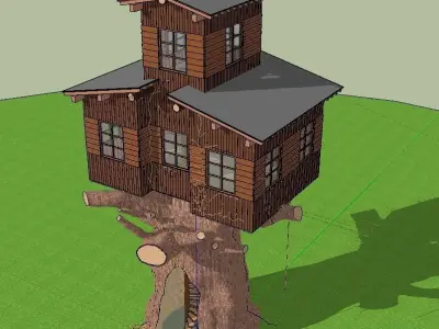 Tree House  3D model
