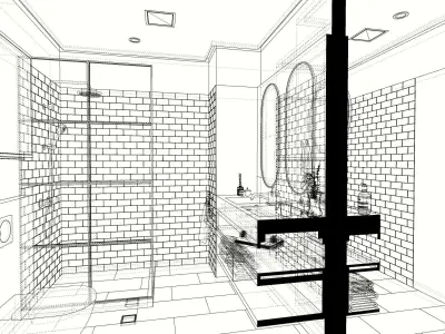 bathroom 3D model