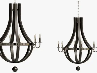 Chandelier Malta 3D model