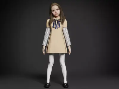 M3GAN MEGAN 3D model