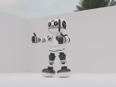Robot 3D model 46