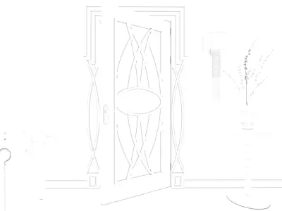 DOOR MODERN 3D model