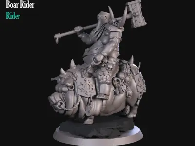 Ogre Rider 3D print model