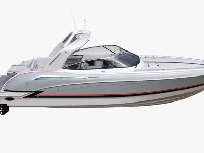  Formula 350FX Luxury Sport Boat and Trailer 