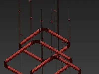 Ceiling Light Frame by Forstlight 3D model