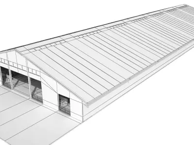 Farmer building collections 3D model