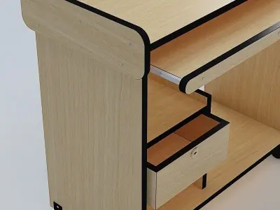 Computer Table 3D model