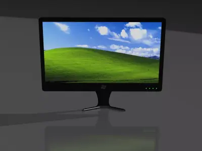 Windows Computer Windows XP Version 3D print model