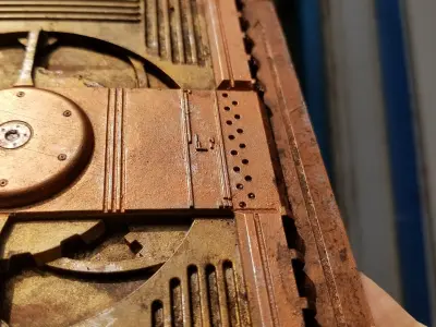 Bioshock Securis Bulkhead Door Miniature 3D print model