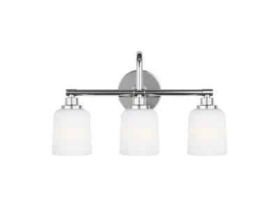 Randwick Satin Nickel Vanity light - 2 Colour 3D model