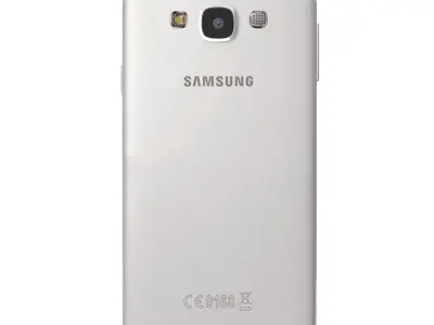 Samsung galaxy E5 white 3D model