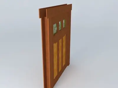 Craftsman Door from Zathura Movie Free 3D model