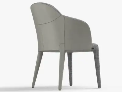 Fendi Chair Cream Suit - PBR Low-poly 3D model