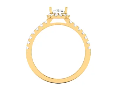 Women Ring 3dm STL OBJ FBX Details 3D print model