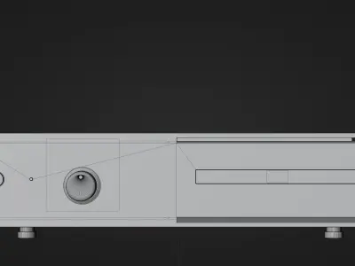 Audio device NF9 Metal Free 3D model