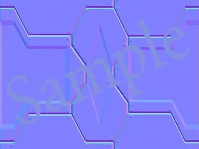 Scifi wall panel Texture