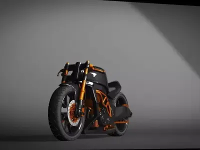 street fighter Low-poly 3D model