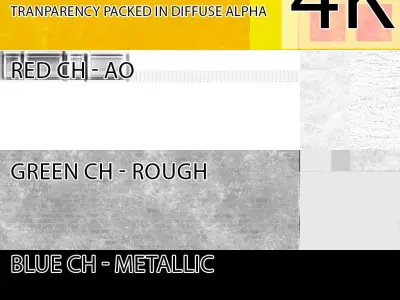 Modular Brick Building Pieces Next Gen PBR Low-poly 3D model