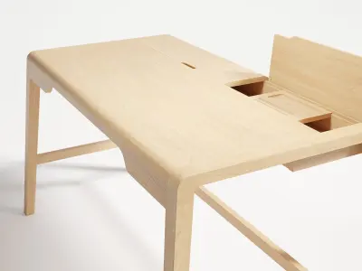 Secret Desk 3D model