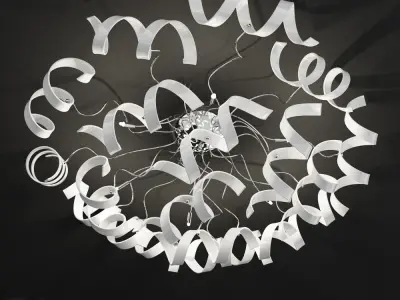 Collection 7 lights Astro MetalLux 3D model