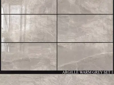 Decovita Argille Warm Grey 600x1200 Set 1 3D model