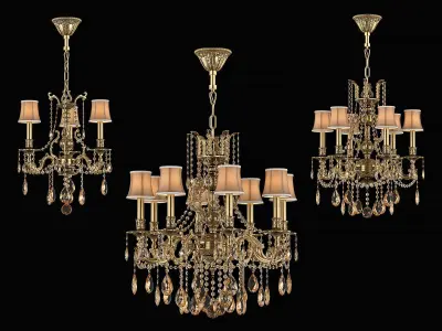 6655 Osgona Collection of Classical Lamps 3D Model Pack