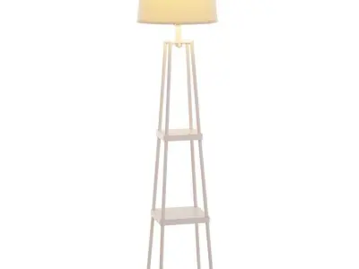 McCusker Tray Table Floor Lamp 3D model