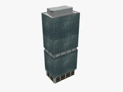400 George Street Low-poly 3D model