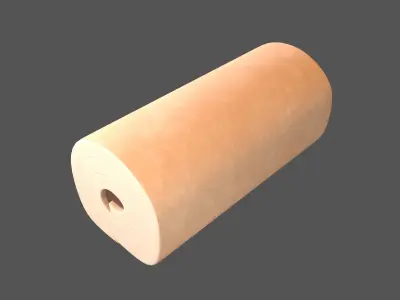 Swiss Roll v1 008 Low-poly 3D model
